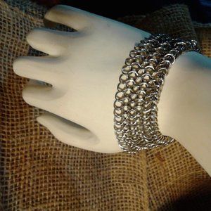 Silver  Women's  Chains  Bracelet